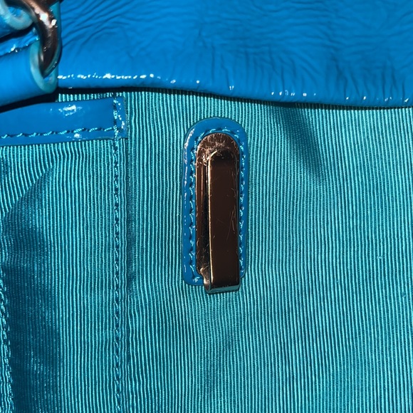 Badgely Mischka blue shoulder bag - Picture 12 of 16